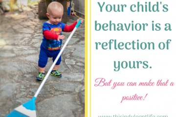 child mimics parents | children's behavior like parents | gentle parent | positive parenting | This Indulgent Life