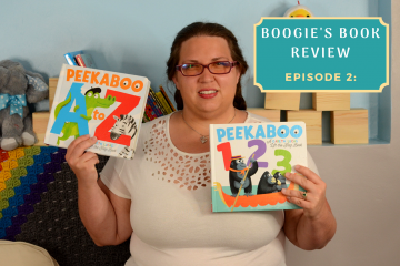 Boogie's Book Review Episode 2- Peekaboo A to Z and Peekaboo 123