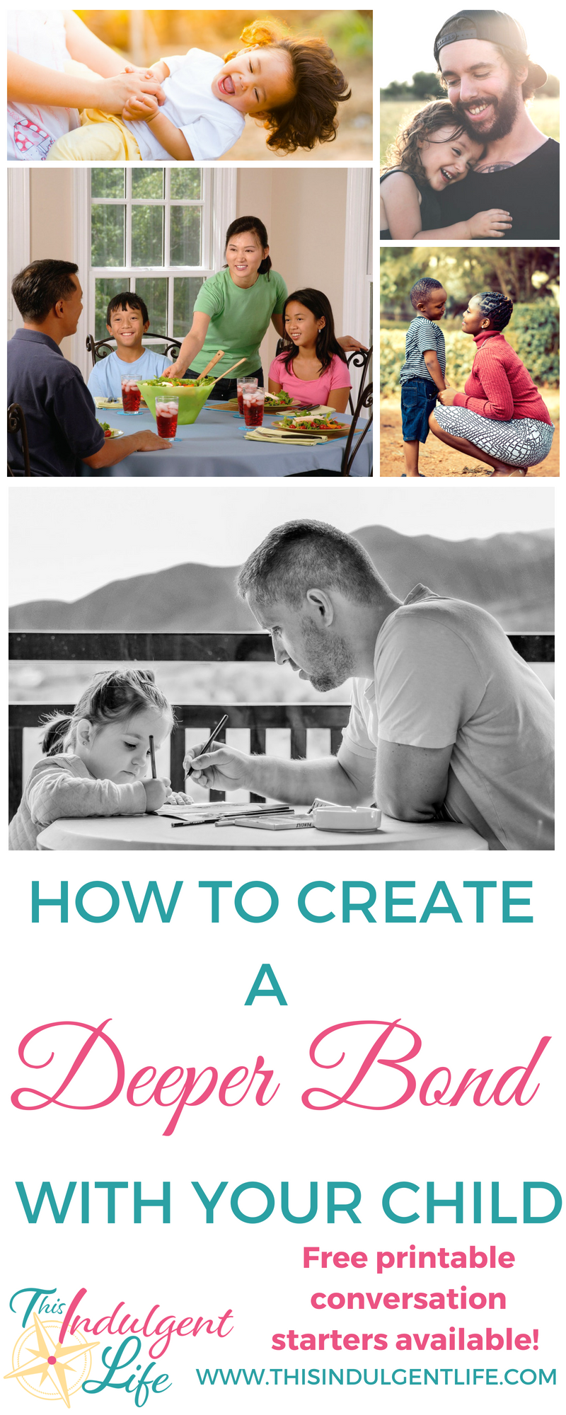 How To Create A Deeper Connection To Your Child This Busy Back-to-School Season | This Indulgent Life | Are you struggling to connect with your child during the school year? Do you want to reconnect with your child? Here are 10 ways to form a deeper bond with your kids! | #bondingactivitiesforkids #creatingconnections #reconnectwithkids #bondingideas #backtoschool #conversationstarters #howtotalktoyourkids #momadvice #parentingadvice #workingmoms 