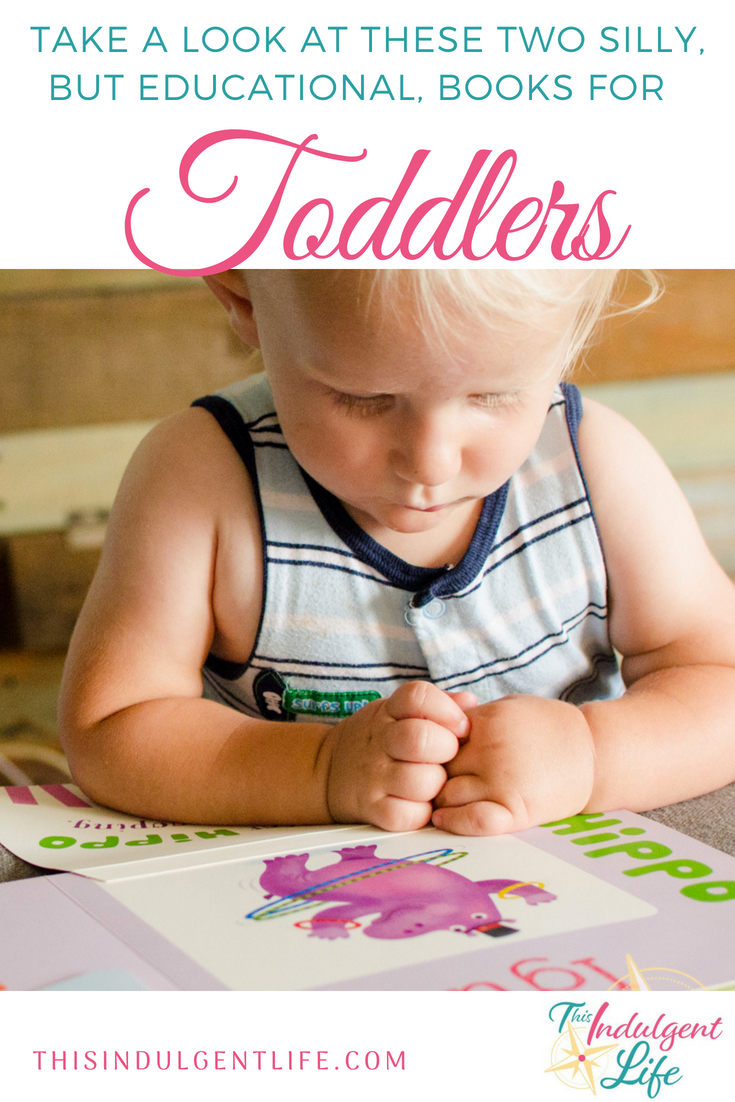 Take a look at these two silly but educational books for toddlers | This Indulgent Life | These Peekaboo a to z and 123 books feature silly animals and fun alliterations. | #liftflapbooks #childrenbooksreview #animalbooksforkids #bookreviewsforkids #toddlerbooks #bestbooksfortoddler #childrensbooksfortoddlers #bestbooksforpreschoolers #kidsbooks #booksforpreschoolers #bestbookstolearnthealphabet #abcbooks #booksaboutanimals #interactivechildrensbooks #whimsicalchildrensbooks #educationalbooksfortoddlers