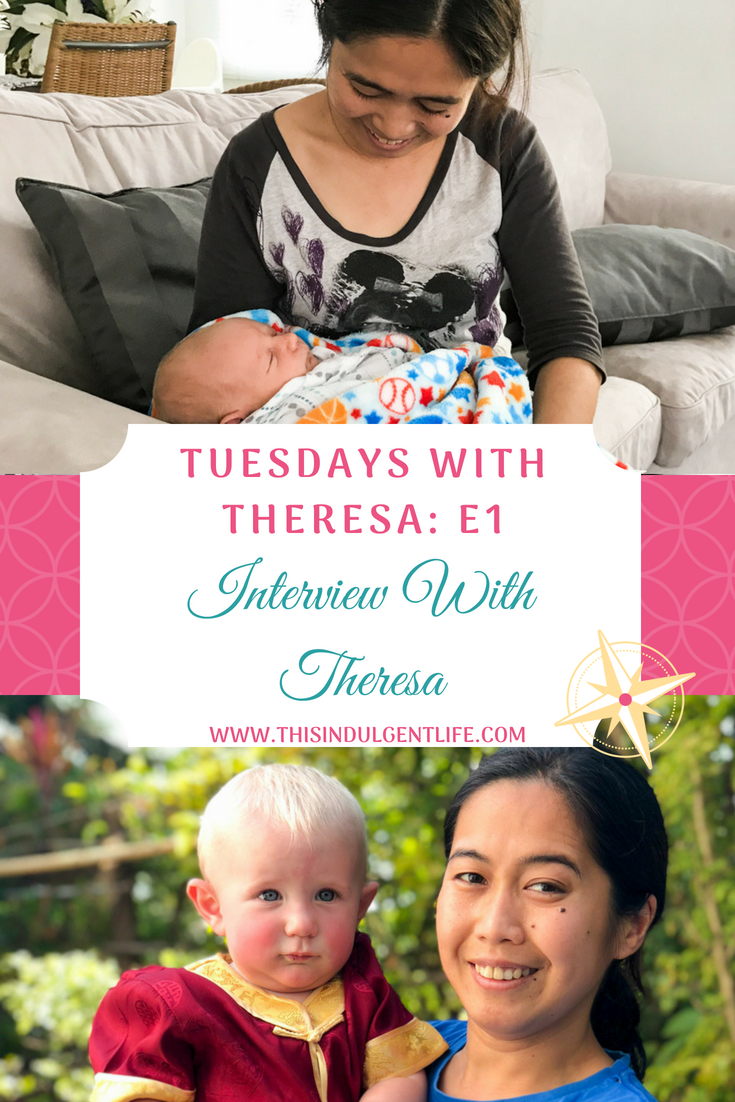 tuesdays with theresa e1 interview with Theresa | This Indulgent Life | On the first episode of Tuesdays With Theresa we interview our domestic helper and learn what makes her tick! | #thisexpatlife #thisadventurouslife #domestichelper #hongkong #childcare #expat #expatlife #expatwithkids #interviews #theresa #Filipina #Philippines #tuesdayswiththeresa #teachingabroad #livingabroad #lifewithatoddler #lifewithababy #lifeofadomestichelper 