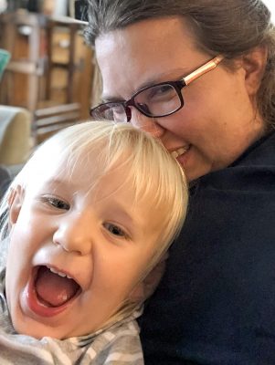 joyful toddler