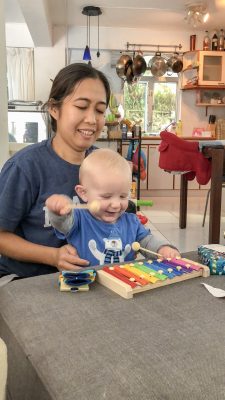 We hired a helper, but got family instead | This Indulgent Life