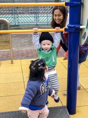 A good helper allows a child to explore. | This Indulgent Life
