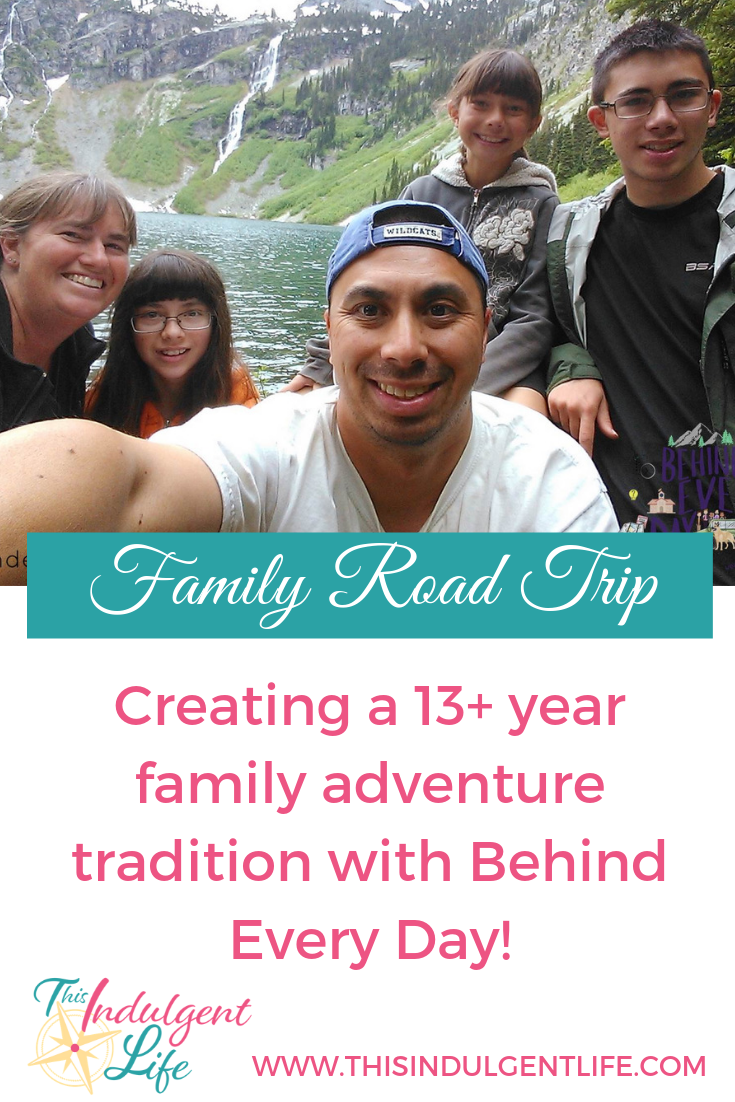 Family Road Trip- Creating a 13 Road Trip Family Adventure Tradition with Behind Every Day | On the family travel podcast I interviewed Sheila about how a crazy idea about driving across the country with toddlers became a 13 year tradition and how it has changed over the years. | #familyadventures #familyroadtrip #familytraditions #travelingfamilies #cartrips #familytraveladvice #travelwithtoddlers #travelwithteens #travelpodcast