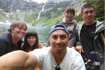 Sheila from Behind Every Day on creating memories by taking a family road trip
