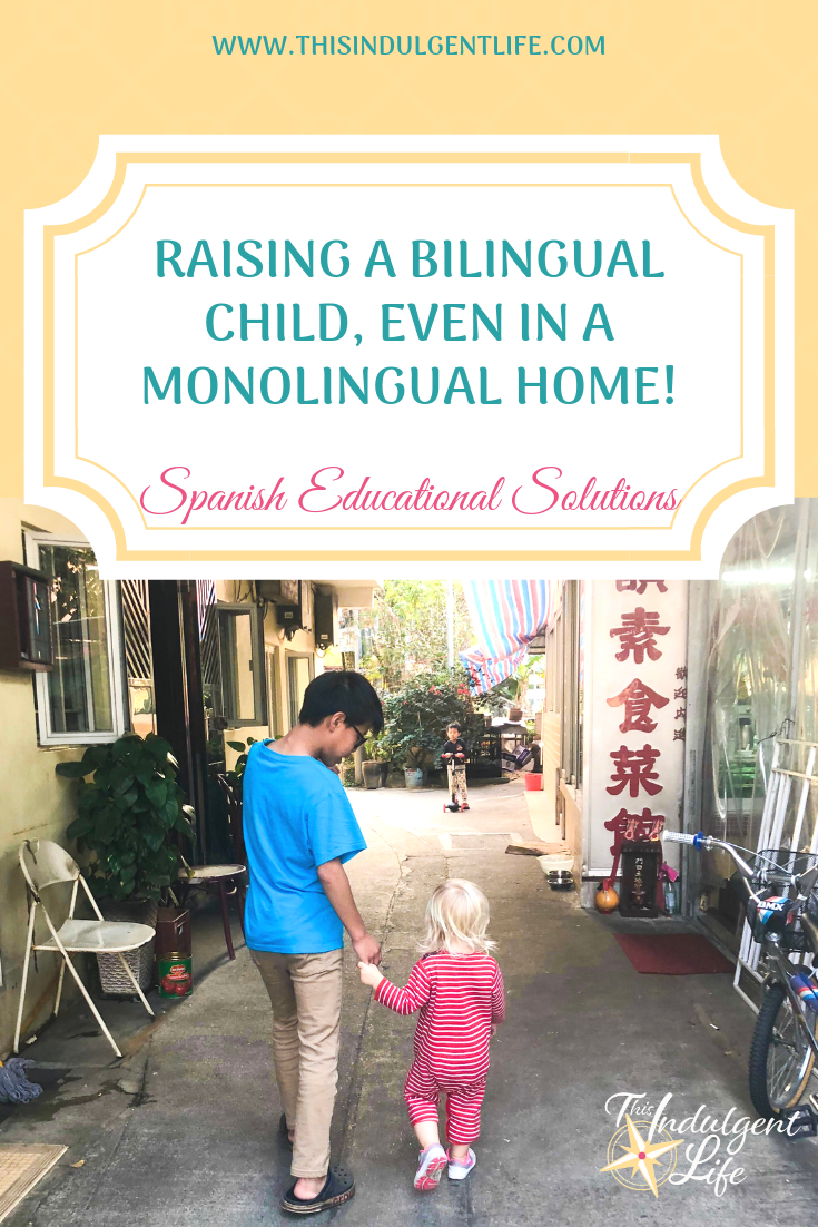 Raising a Bilingual Child, Even in a Monolingual Home! An interview with Spanish Educational Solutions on the benefits of helping your child become bilingual and how it will help improve your family travel experiences. | #raisingbilingualkids #bilingualism #monolingualism #familytravel #culturaltravel #immersionlearning #languageimmersion #learningalanguage #benefitsofbeingbilingual #languagetravel