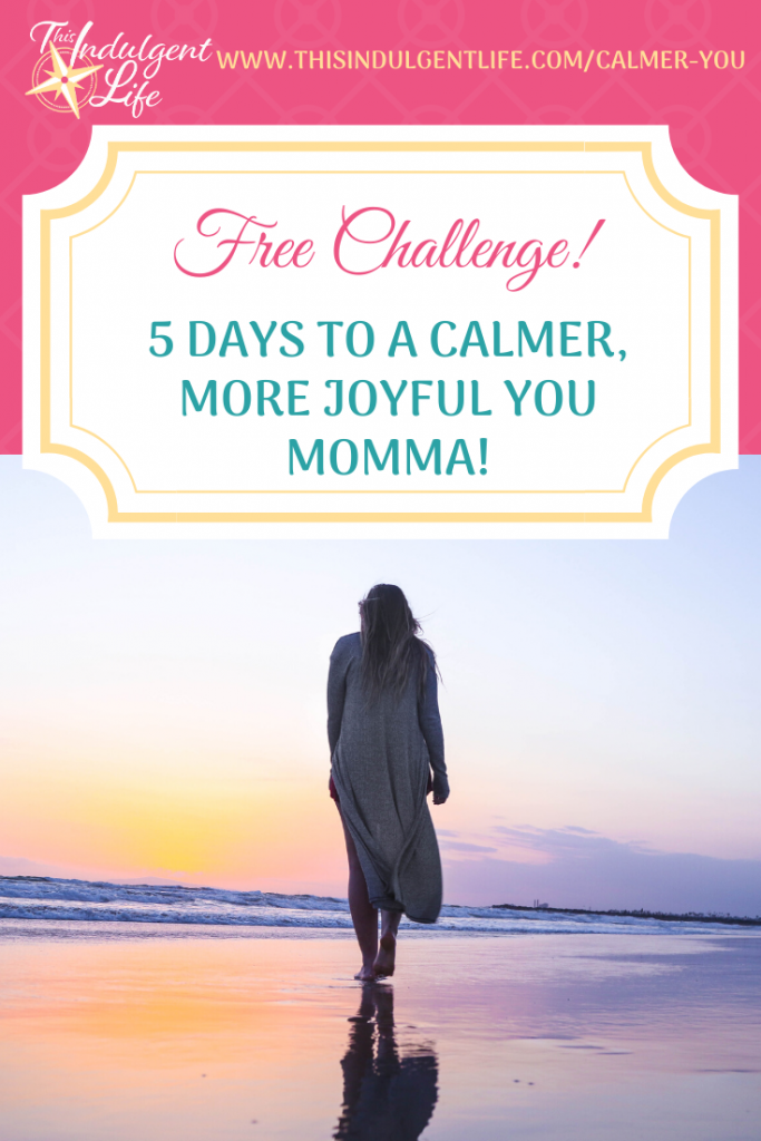 Free Challenge! 5 Days To A Calmer, More Joyful You! End the overwhelm and anger and regain control of your emotions and life! ~ #gentleparenting #calmmom #emotionalcontrol #emotionalregulation #overcomingoverwhelm #momlife #parentingtips #anger